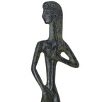 Aphrodite, Goddess of Love – Sculpture – 17 cm – Dark Green