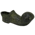 Greek Tsarouchi Shoe – Bronze Sculpture – 4 cm – Dark Green