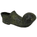 Greek Tsarouchi Shoe – Bronze Sculpture – 4 cm – Dark Green