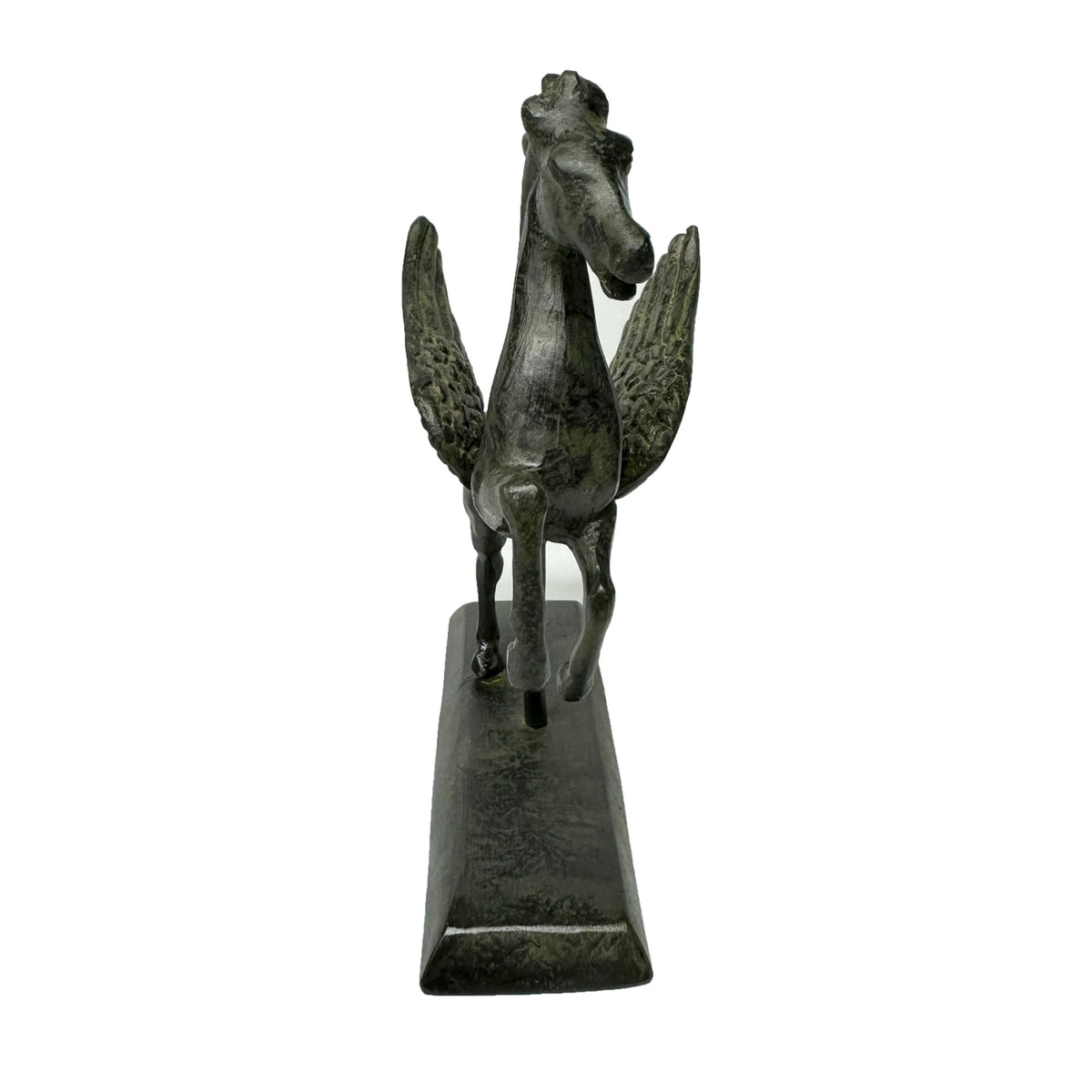 Pegasus, the Winged Horse – Solid Sculpture – 14 cm – Dark Green