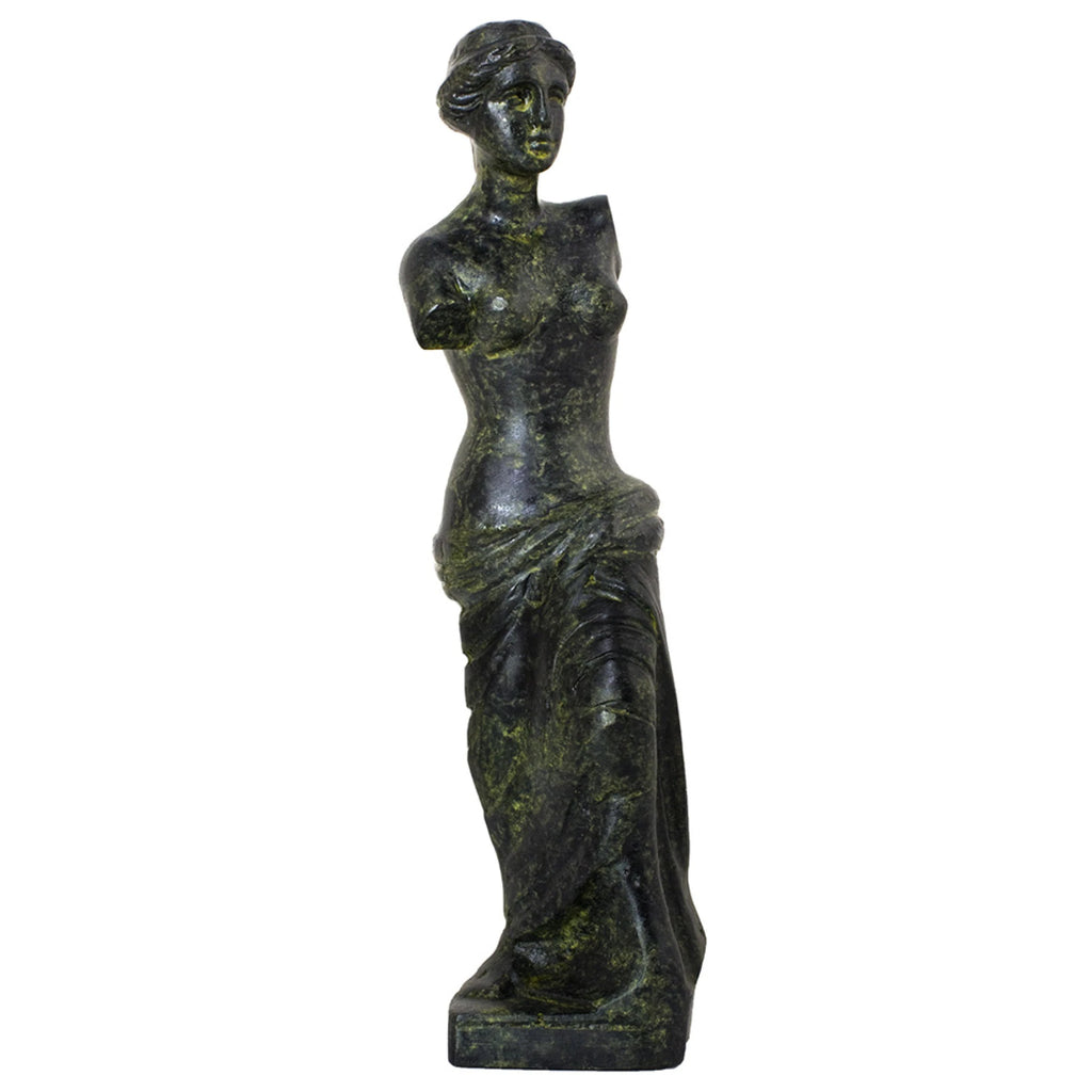Venus de Milo – Bronze Sculpture – 18 cm – Dark Green