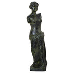 Venus de Milo – Bronze Sculpture – 18 cm – Dark Green