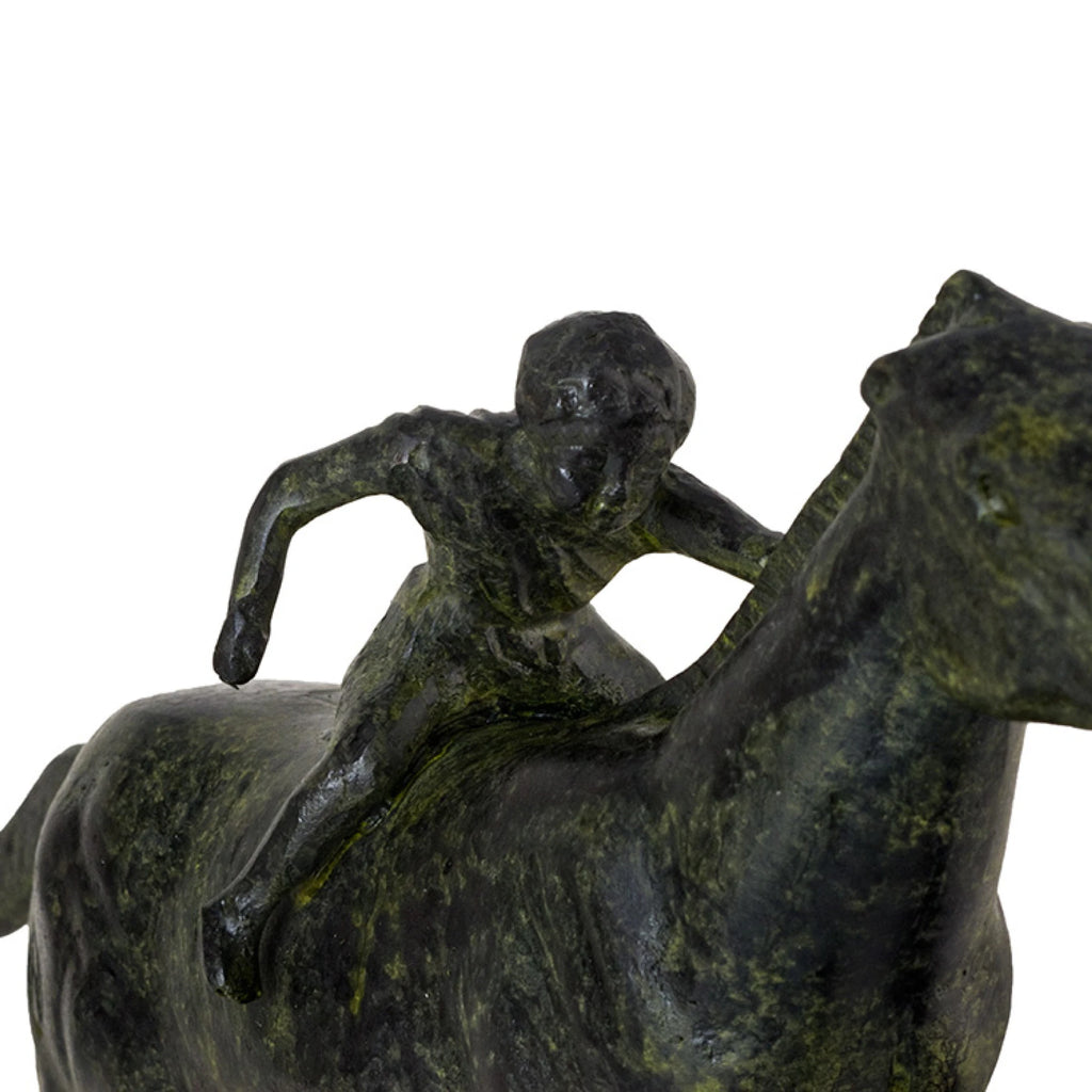 Jockey of Artemision – Bronze Replica – 20 cm – Dark Green