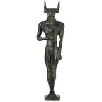 Minotaur – Bronze Sculpture – 27 cm – Dark Green