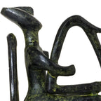 Cycladic Harpist of Keros – Sculpture – 8 cm – Dark Green
