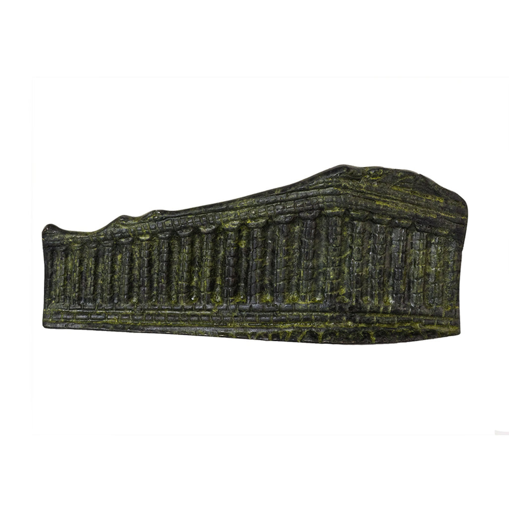 Parthenon – Bronze Sculpture – 5 cm – Dark Green