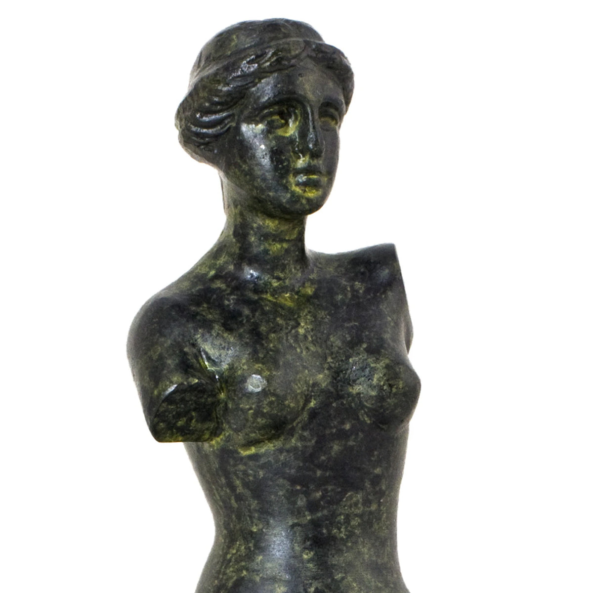 Venus de Milo – Bronze Sculpture – 23 cm – Dark Green