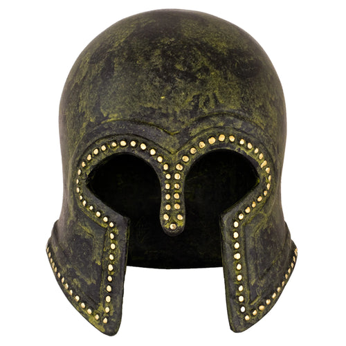 Ancient Greek Helmet from Olympia – Replica – 9 cm – Dark Green