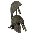 Studded Corinthian Helmet with Tall Crest – 16 cm – Dark Green