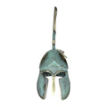 Corinthian Helmet with Tall Crest – 20 cm – Blue & Gold