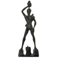 Colossus of Rhodes – Bronze Sculpture – 18 cm – Dark Green