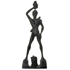 Colossus of Rhodes – Bronze Sculpture – 18 cm – Dark Green