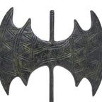 Minoan Sacred Double Axe – Decorative Sculpture – 25 cm – Dark Green