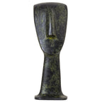 Spedos-Type Early Cycladic Head – 10 cm – Dark Green