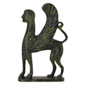 Sphinx of Delphi – Bronze Sculpture – 12 cm – Dark Green