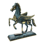 Pegasus, the Winged Horse – Solid Sculpture – 14 cm – Blue & Gold