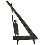 Pythagoras of Samos – Bronze Sculpture – 24 cm – Dark Green