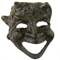 Athenian Comedy Mask – 11 cm – Dark Green