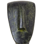 Spedos-Type Early Cycladic Head – 12 cm – Dark Green