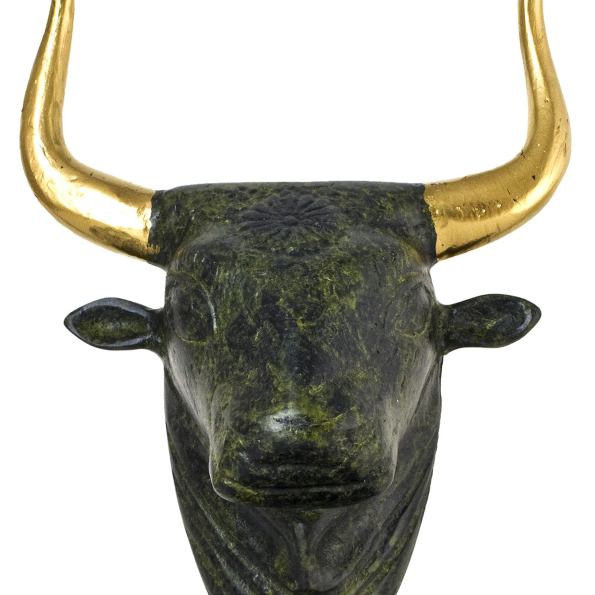 Minoan Bull's Head from Knossos – Replica – 21 cm – Dark Green