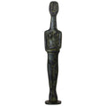 Slender Cycladic Figurine – Bronze Sculpture – 80 cm – Dark Green