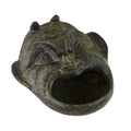 Bronze Ashtray with Satyr – 4 cm – Dark Green