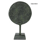 Phaistos Disc – Bronze Replica – 10.5 cm – Dark Green