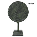 Phaistos Disc – Bronze Replica – 14 cm – Dark Green