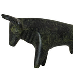 Minoan Cretan Bull – Bronze Sculpture – 6 cm – Dark Green