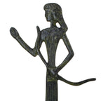 Artemis, Goddess of the Hunt – Sculpture – 38 cm – Dark Green