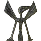 Nike, Goddess of Victory – Sculpture – 16 cm – Dark Green