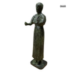 Charioteer of Delphi – Bronze Replica – 14 cm – Dark Green