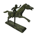 Jockey of Artemision – Bronze Replica – 20 cm – Dark Green