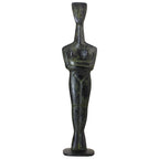 Spedos-Type Cycladic Fertility Figurine – 24 cm – Dark Green