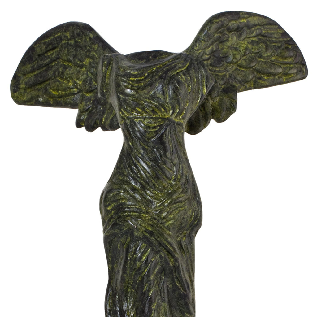Winged Victory of Samothrace – Bronze Replica – 13 cm – Dark Green