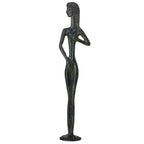 Aphrodite, Goddess of Love – Sculpture – 17 cm – Dark Green
