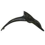 Dolphin – Bronze Sculpture – 5 cm – Dark Green