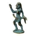 Satyr, Follower of Pan and Dionysus – 26 cm – Blue & Gold