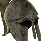 Corinthian Helmet with Short Crest – 17 cm – Dark Green