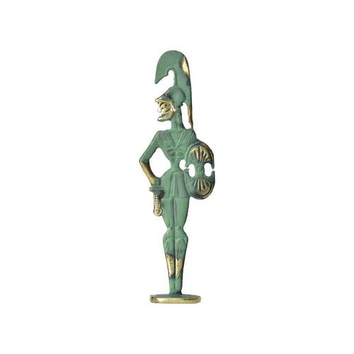 Achilles in Armour Statue by Bronze Pavlakis
