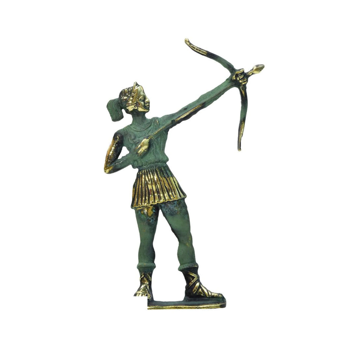Artemis with Bow Statue B by Bronze Pavlakis