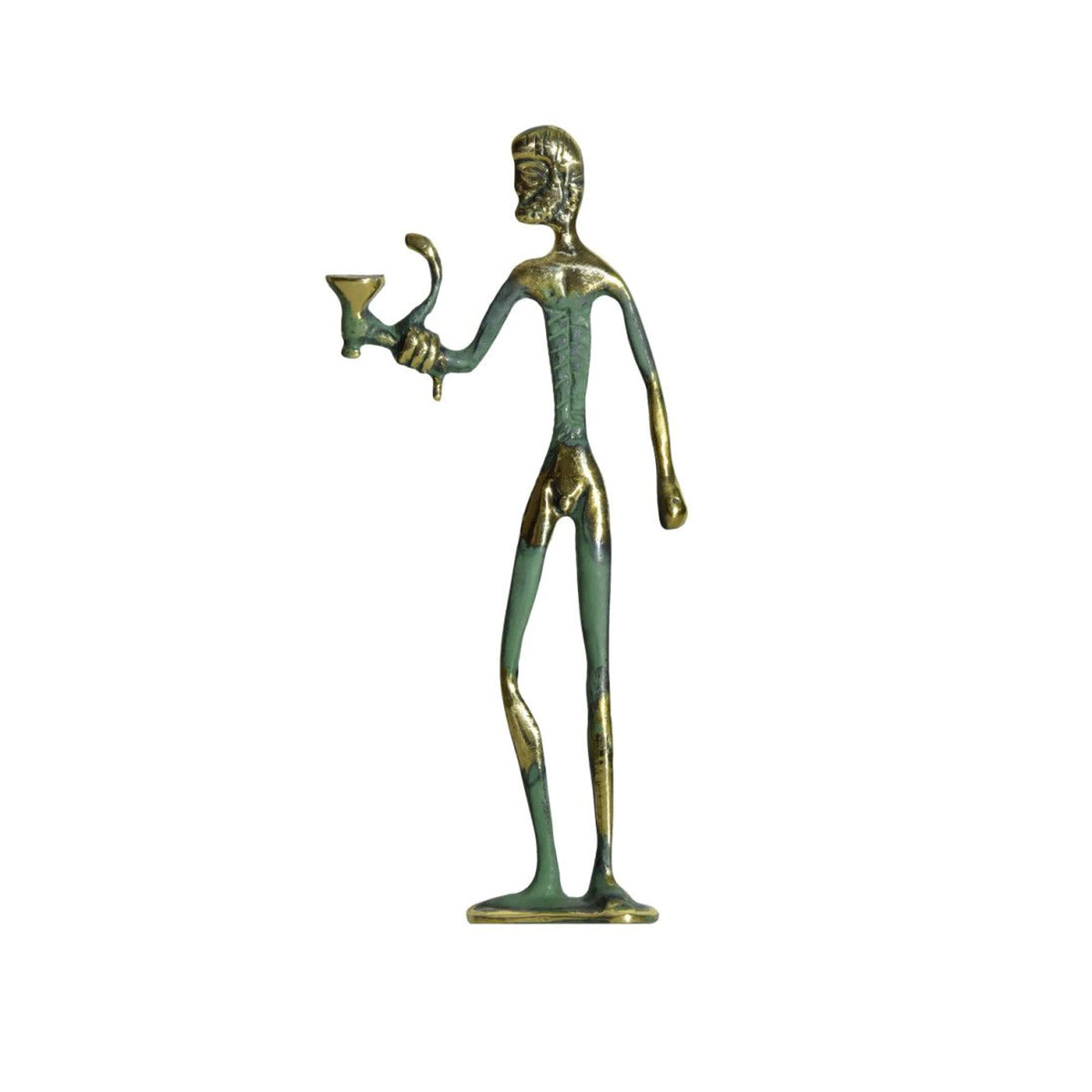 Asclepius Statue B by Bronze Pavlakis