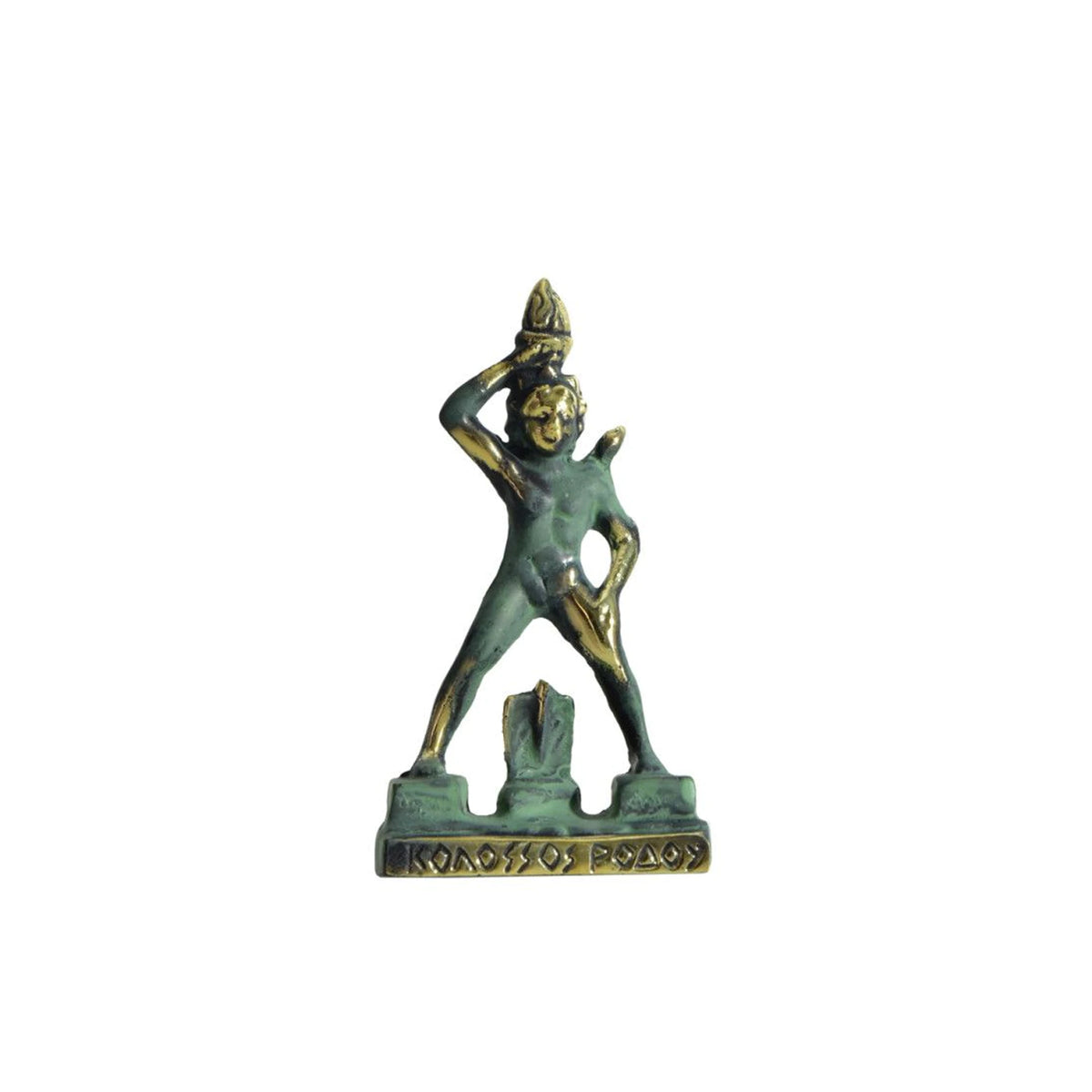 Colossus of Rhodes Statue by Bronze Pavlakis