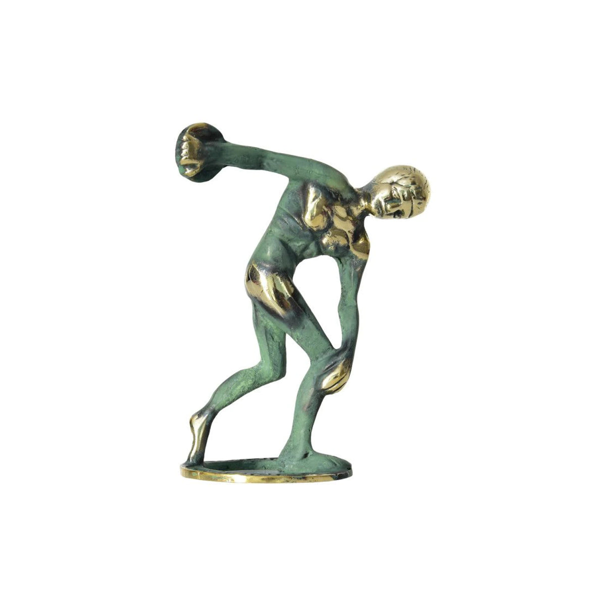 Discobolus Statue by Bronze Pavlakis
