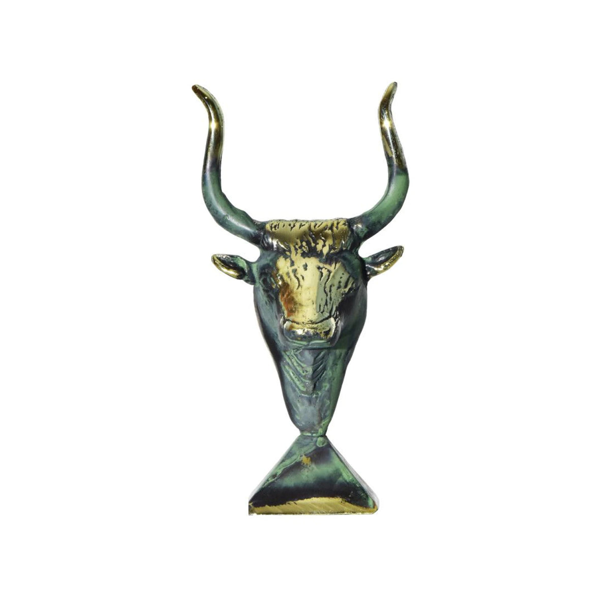 Knossos Bull's Head Statue by Bronze Pavlakis