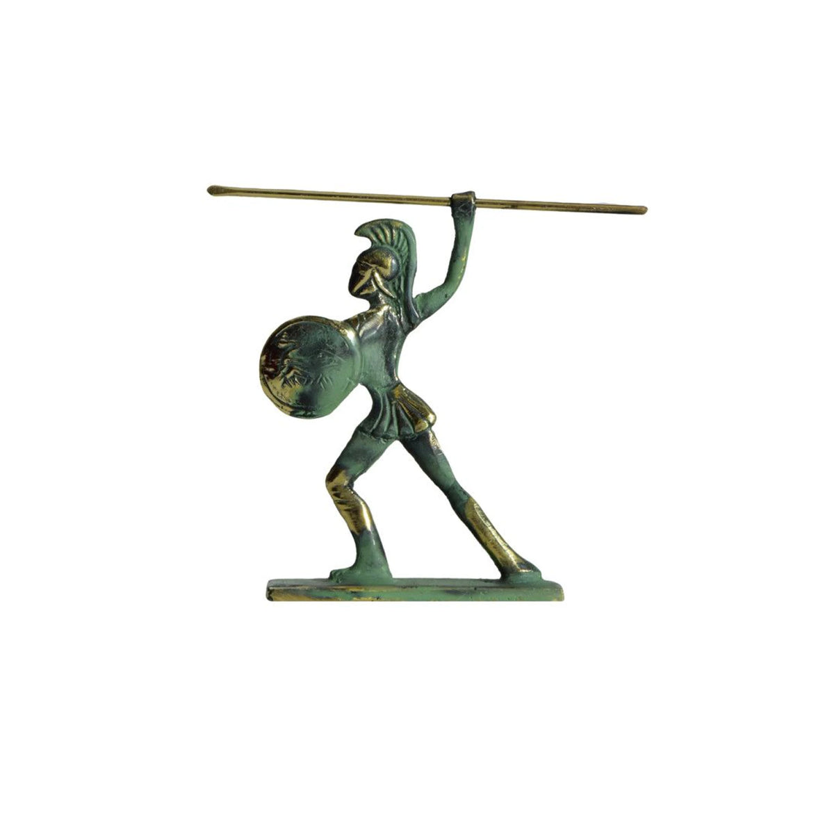 Leonidas with Spear Statue C by Bronze Pavlakis