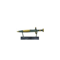 “Molon Labe” Sword on Marble Base B (or Without Base) by Bronze Pavlakis