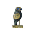 Owl Statue B on Base by Bronze Pavlakis