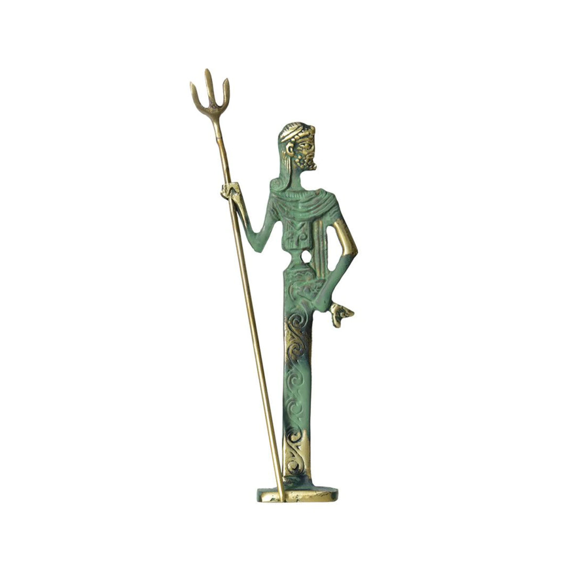 Poseidon Statue by Bronze Pavlakis