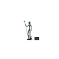 Poseidon with Trident Statue by Bronze Pavlakis